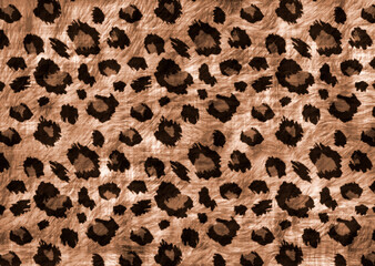 abstract oil painted animal skin print