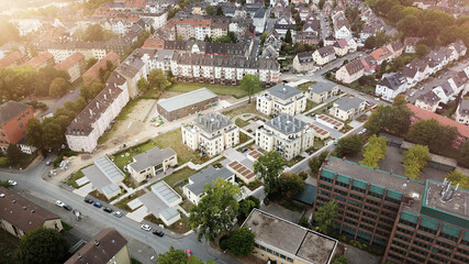 Luftaufnahme von Zentrum der Stadt Hagen in NRW © Studio Wilkos