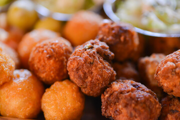 delicious food aperitif 