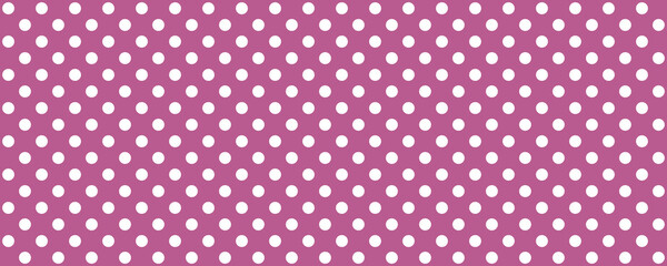 Lila Hintergrund mit nahtlosen weißen Punkten