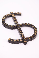 Portrait of Dollar sign