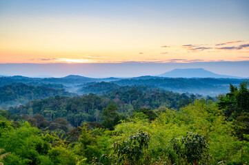 Phukho Sunrise Viewpoint at Namnao National Park, Phetchabun Province, Thailand