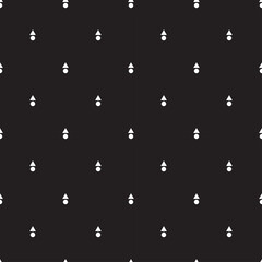 Seamless geometrical pattern with triangle and circles. modern illustration.