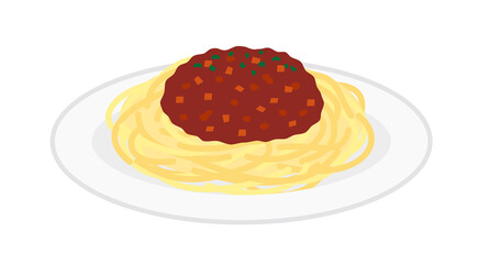 パスタ　ミートソース