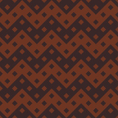 Seamless zigzag strip pattern of squares. abstract ethnic geometrical pattern.