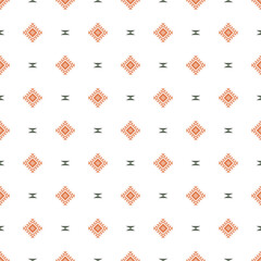 Seamless aztec pattern. ethic decorative illustration with geometric ornaments.