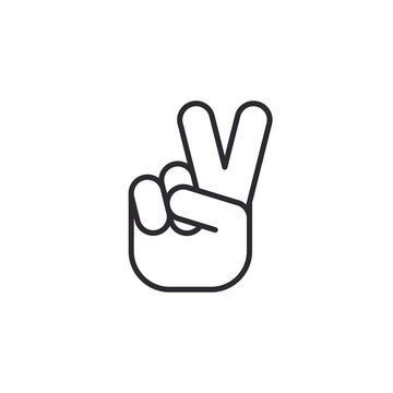 Peace icon. Like icon. Hand like. Thumb up. love symbol. Seal of approval. OK sign. Symbol of peace. Freedom symbol. Peace and love. Pacifism symbol. Hand gesture. Victory hand sign.