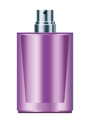 purple skin care spray bottle product icon