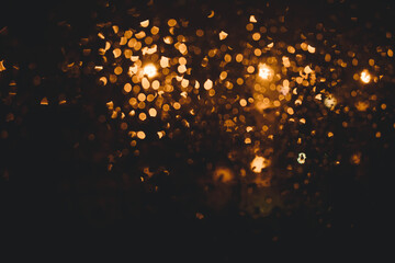 Close up of light blur background. Bokeh wallpaper. Defocused