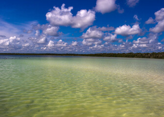 lake and sky