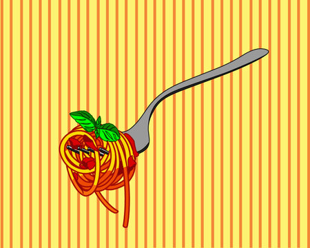 spaghetti pomodoro italian food 