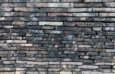 Old brick wall background texture.
