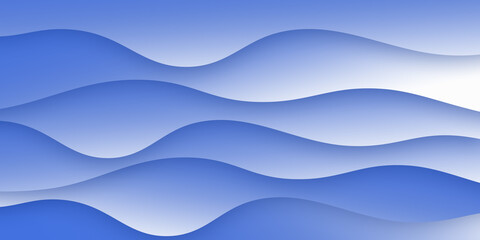 Background abstract blue wavy color gradients
