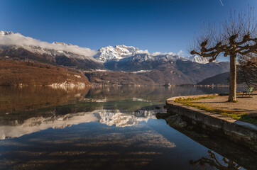 Saint Jorioz, Lac d'Annecy, haute Savoie