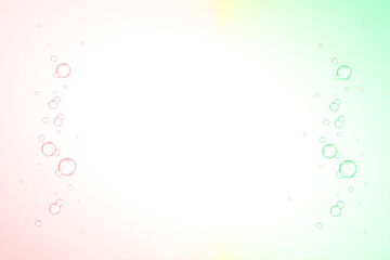 泡の背景　Underwater fizzing air bubbles