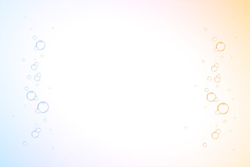 泡の背景　Underwater fizzing air bubbles