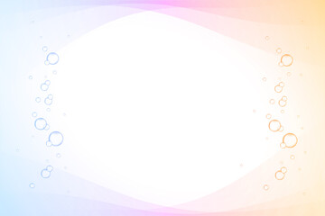 泡の背景　Underwater fizzing air bubbles