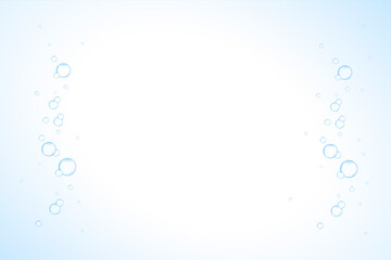 泡の背景　Underwater fizzing air bubbles