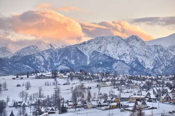 Winter Tatra Mountains, Poland.	 - obrazy, fototapety, plakaty