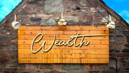 Street Sign to Wealth