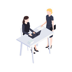 Fototapeta premium Business Women Illustration