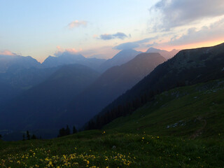 Obraz premium Schafreuter mountain, Tyrol, Austria