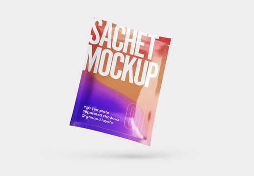 Sachet Mockup  