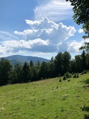 Zdjęcia prezentujące widoki g&oacute;rskie.