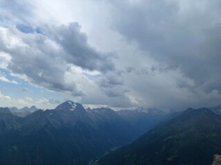 Stubai high-altitude hiking trail, lap 1 in Tyrol, Austria