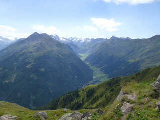 Stubai high-altitude hiking trail, lap 1 in Tyrol, Austria