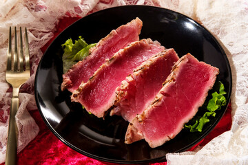 Seared Ahi Tuna Steak