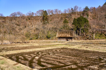 old house in the mountains