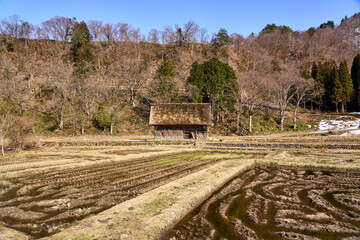 old house in the mountains
