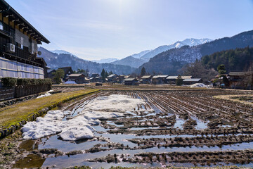 old house in the mountains