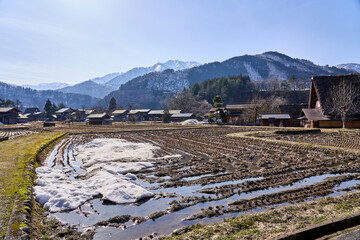old house in the mountains