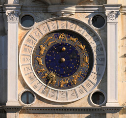 Astronomische Uhr Torre dell orologio, Venedig