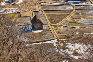 old house in the mountains