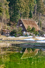 old house in the mountains