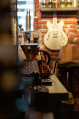 coffee in the bar