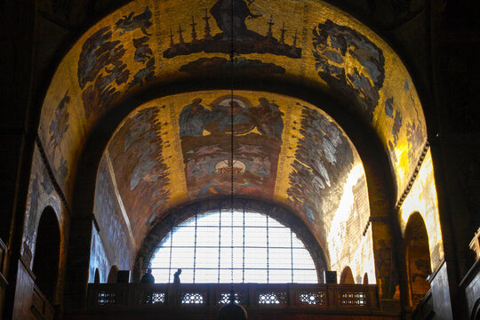 Mosaic in the basilica di san marco,  Venice