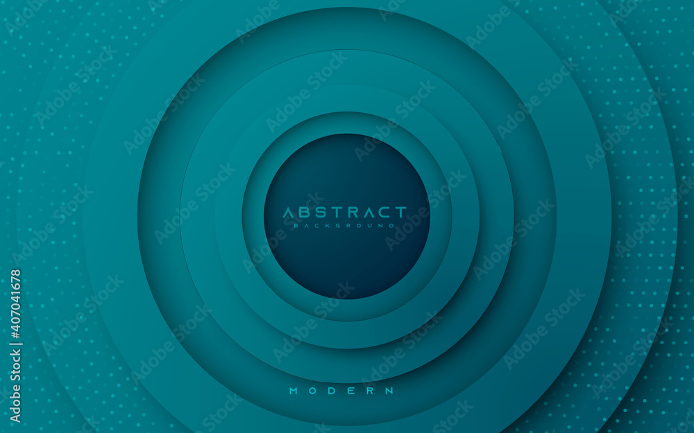 Poster abstract 3d background circle ring shape layers