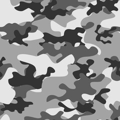 
camouflage gray vector pattern seamless military background