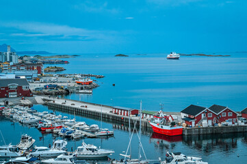 boats in the harbour