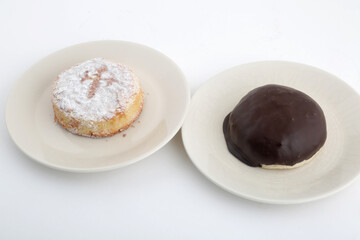 typical spanish cake known as tarta de santiago