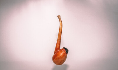 pipe on white background