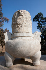 Fototapeta na wymiar Ming Dynasty Tombs Scenic Area