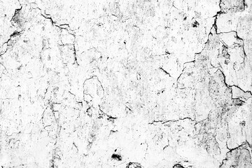 Texture of a concrete wall with cracks and scratches which can be used as a background
