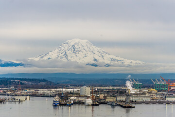 Snow On Mount Rainier 5