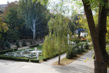   Autumn has come to the city. Gorky Park