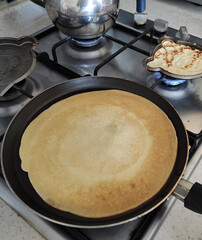 hot pancakes for breakfast in the morning,